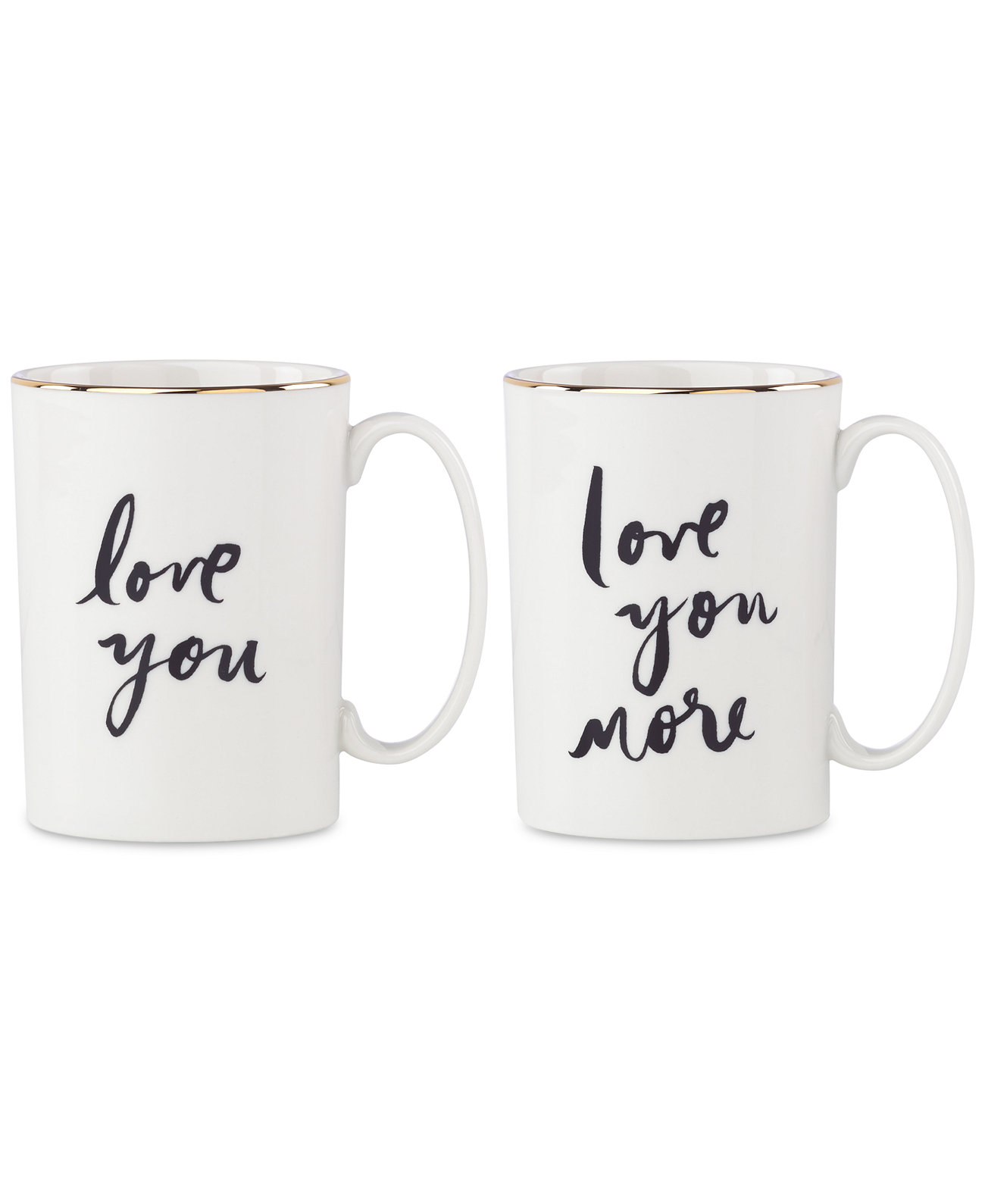 Bridal Party Love You Mugs, Set of 2 Kate Spade New York