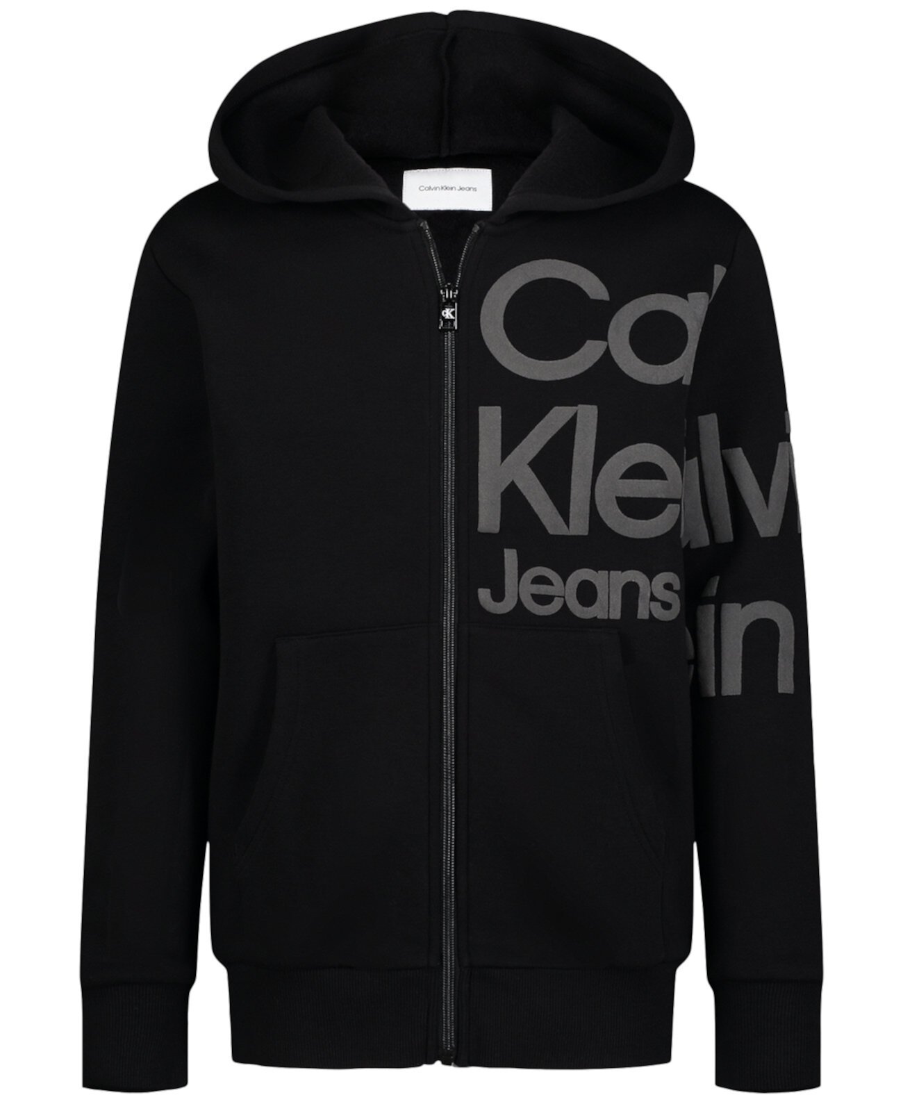 Худи Calvin Klein Для мальчиков Fashion Logo Fleece Zip Calvin Klein