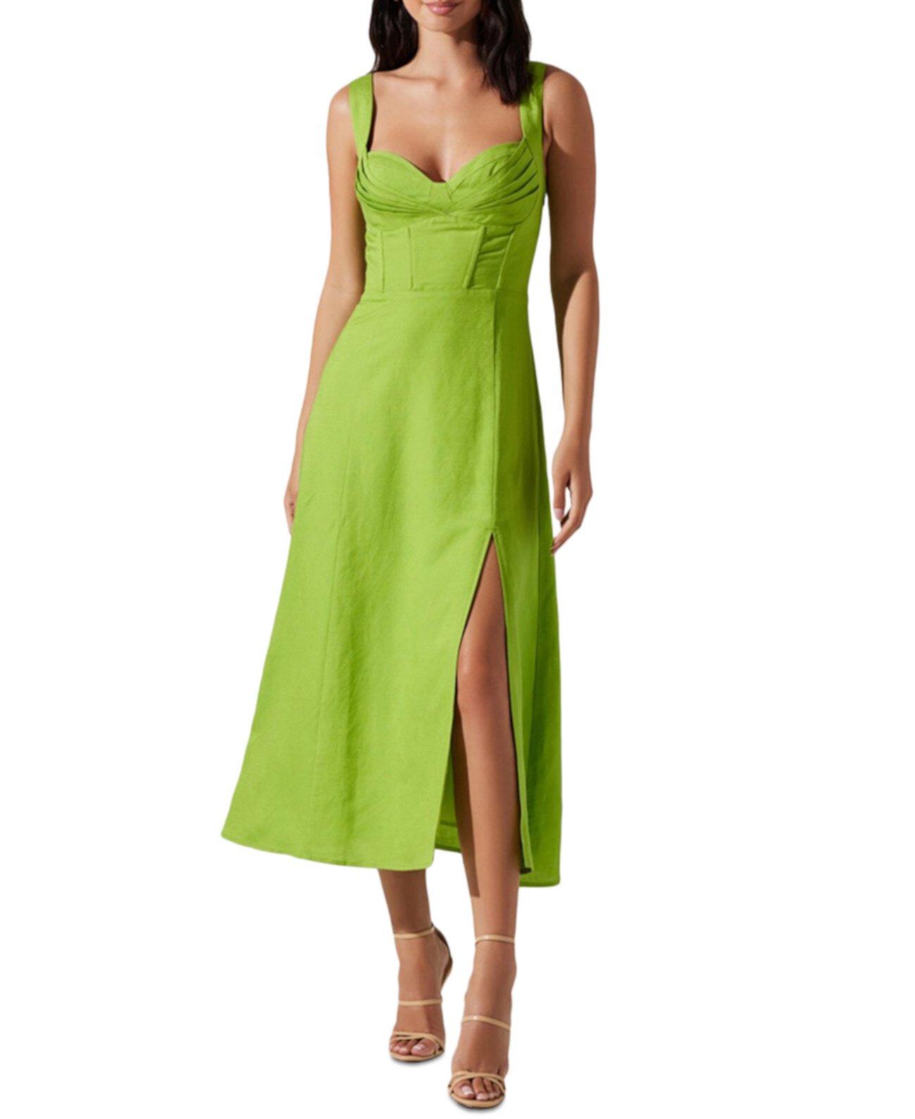 Women's Estella Sweetheart-Neck Midi Dress ASTR