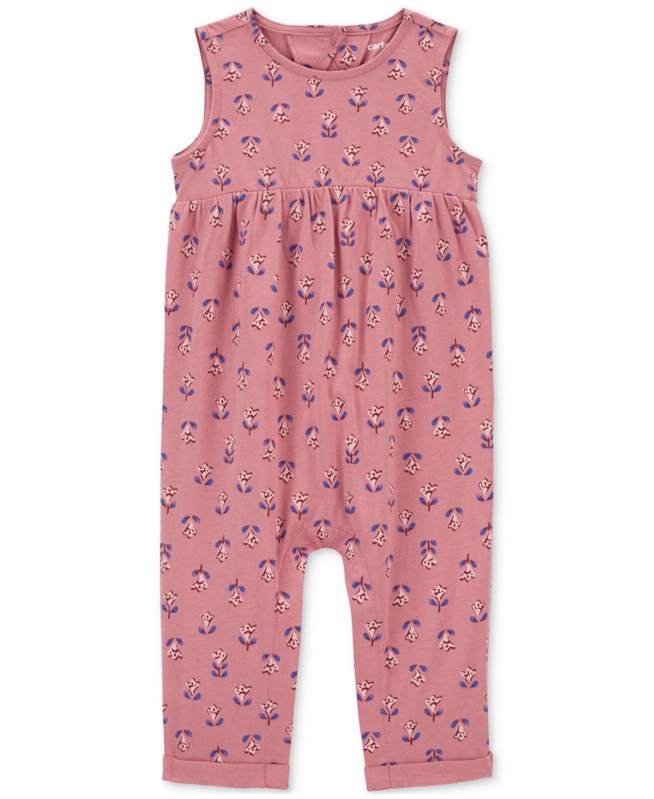 Ромпер Carter's Для девочек Baby Girls Floral Cotton Jumpsuit Carter's