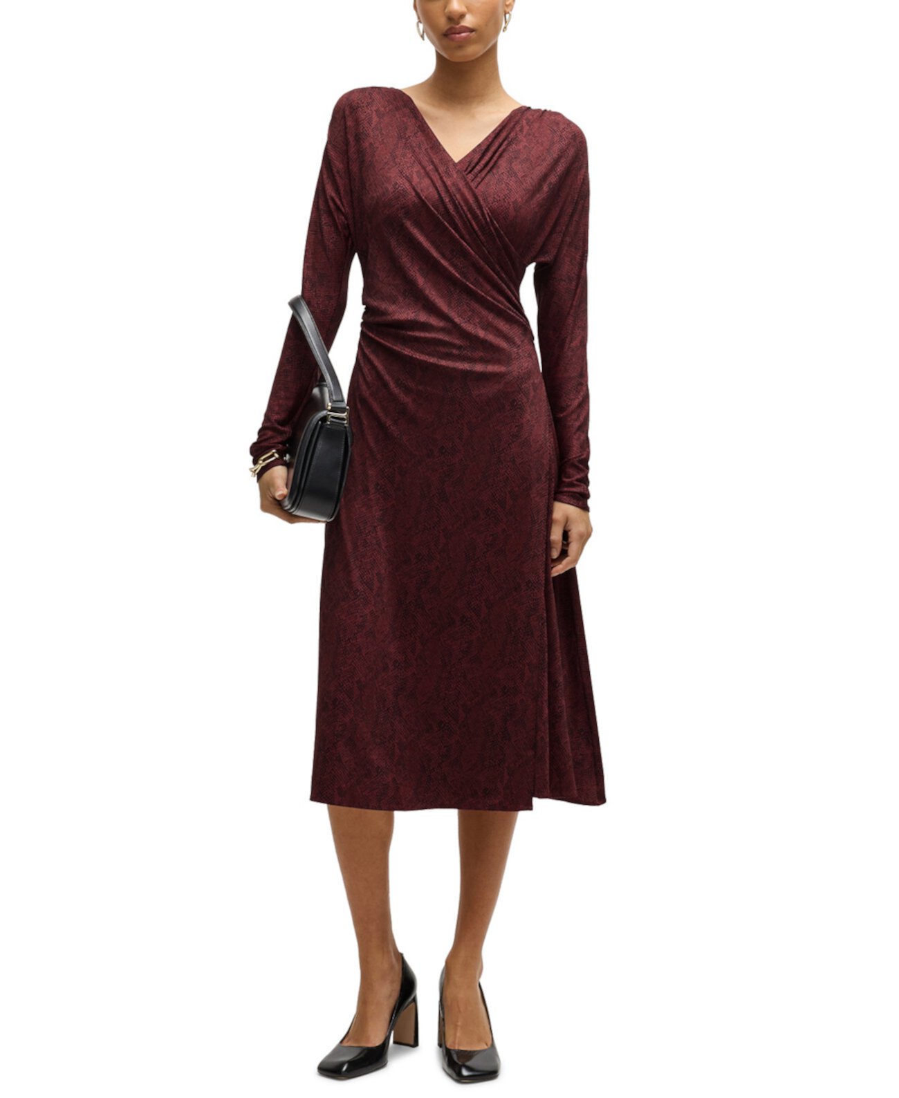 Women's Wrap-Front Dress BOSS