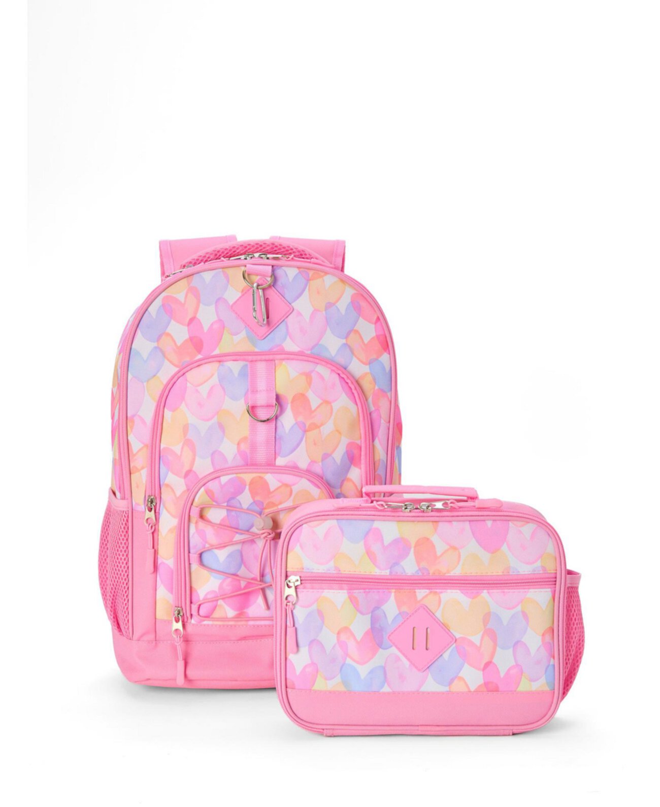 Girl's Heartfelt Lunchbox Backpack Set InMocean