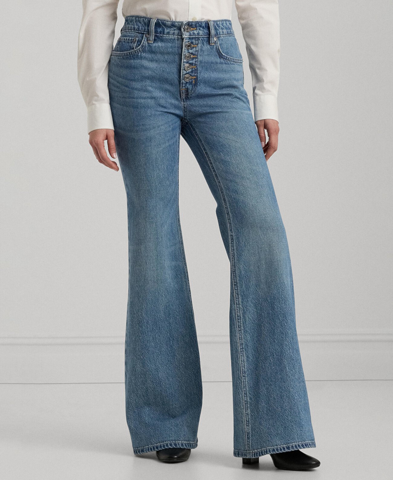 Women's High-Rise Flare Jeans LAUREN Ralph Lauren