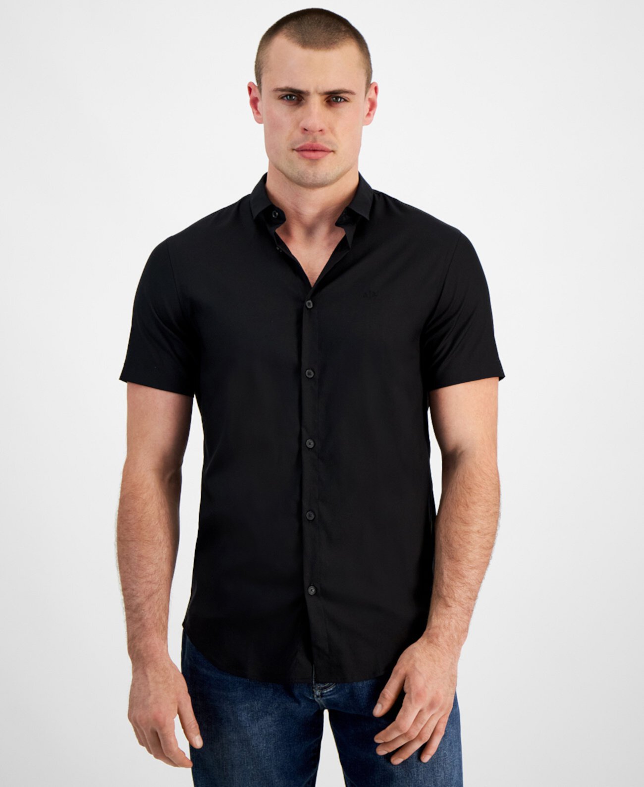 Men's Ultra-Stretch Shirt Armani