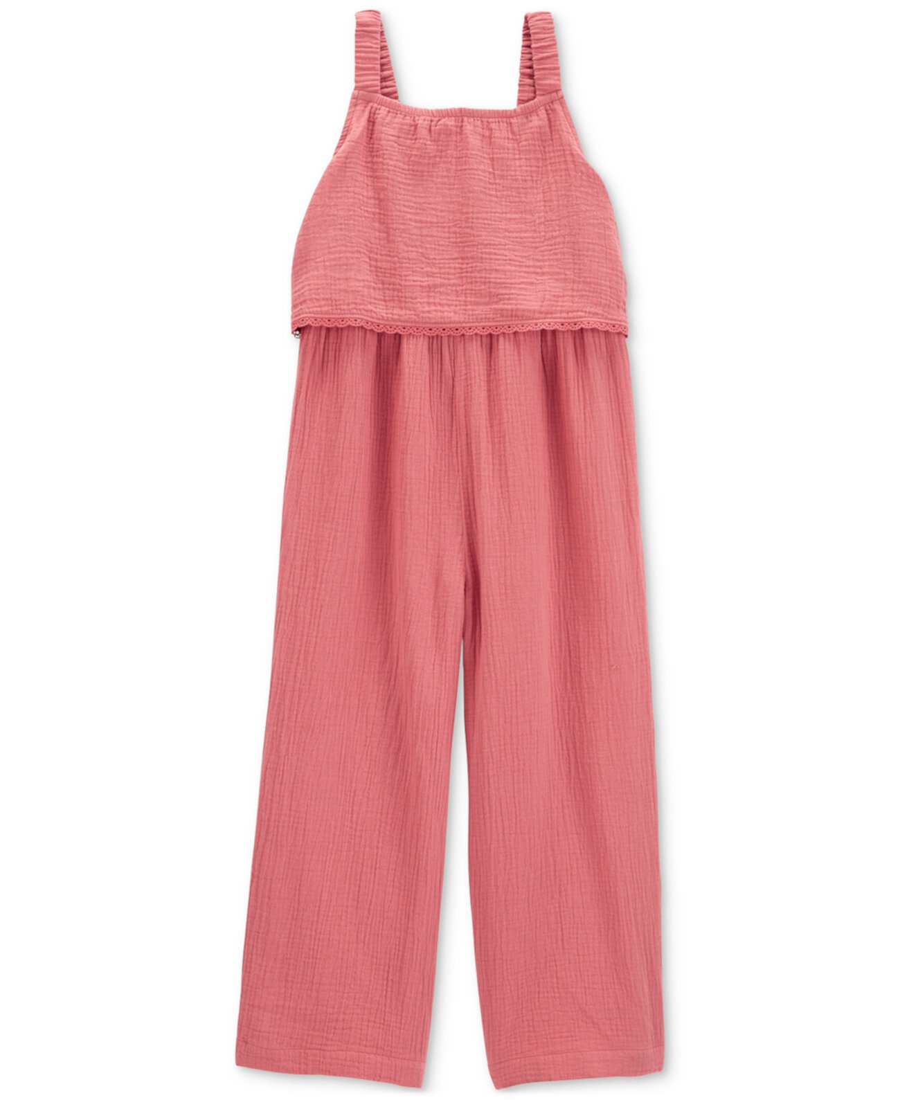 Ромпер Carter's Для девочек Layered Gauze Jumpsuit Carter's