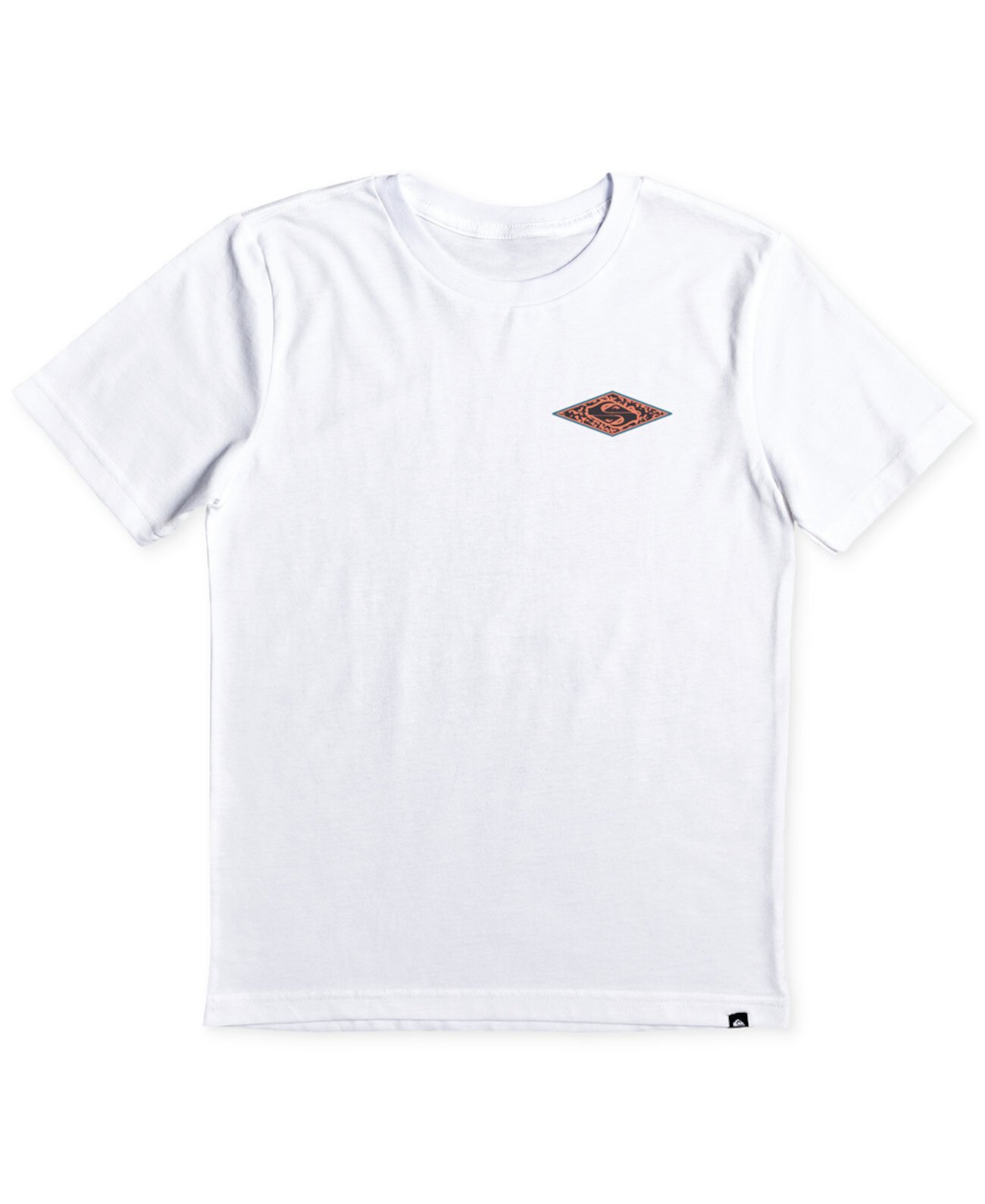 Футболка Quiksilver Для Мальчиков Big Boys Cotton Fossilized Logo Quiksilver