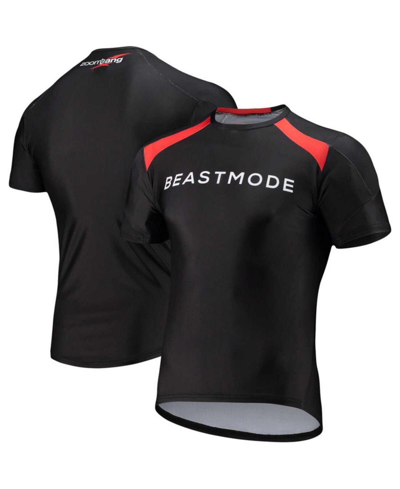 Men's Black Compression T-shirt Beast Mode