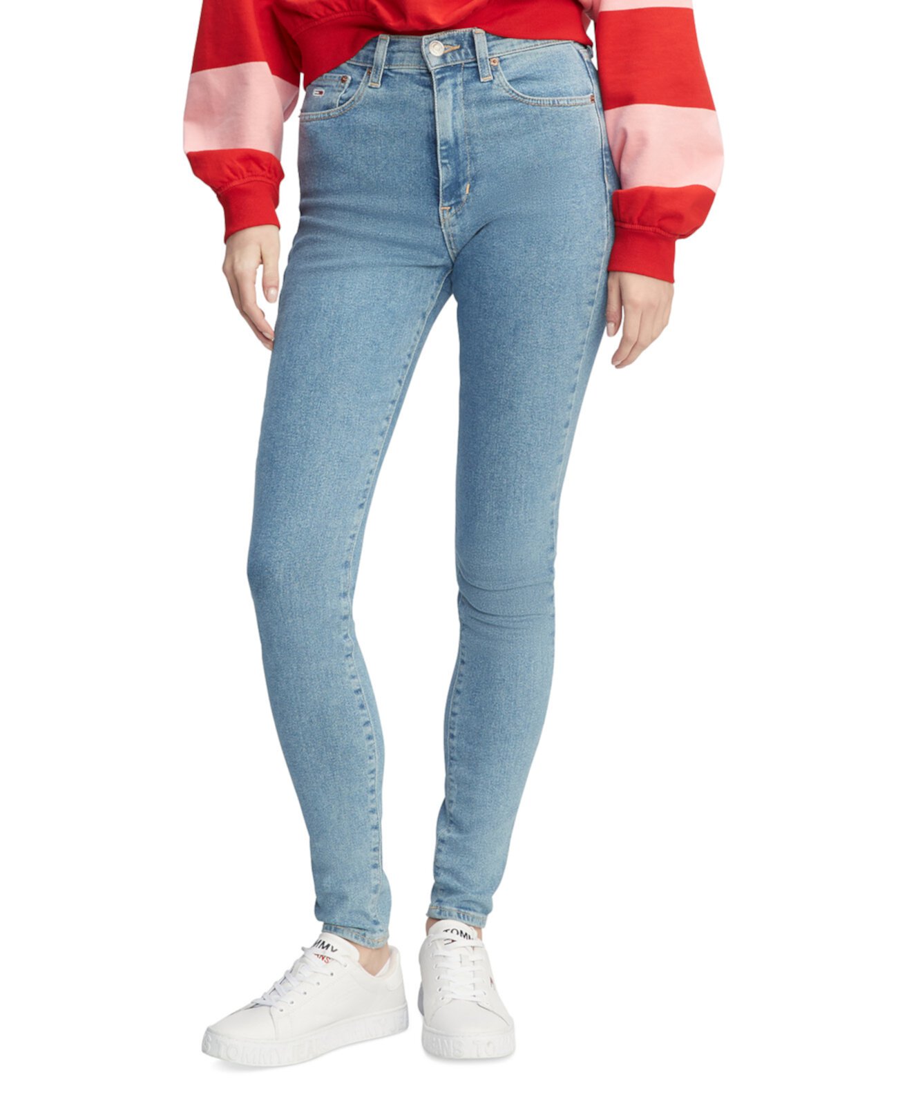 Women's Sylvia High Rise Skinny-Leg Jeans Tommy Jeans