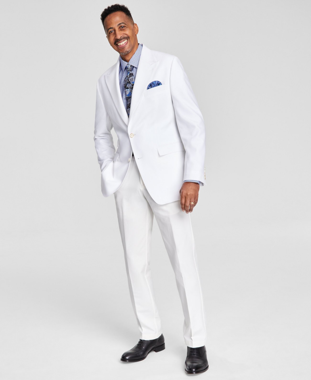 Men's Classic-Fit Solid Sport Coat Tayion Collection
