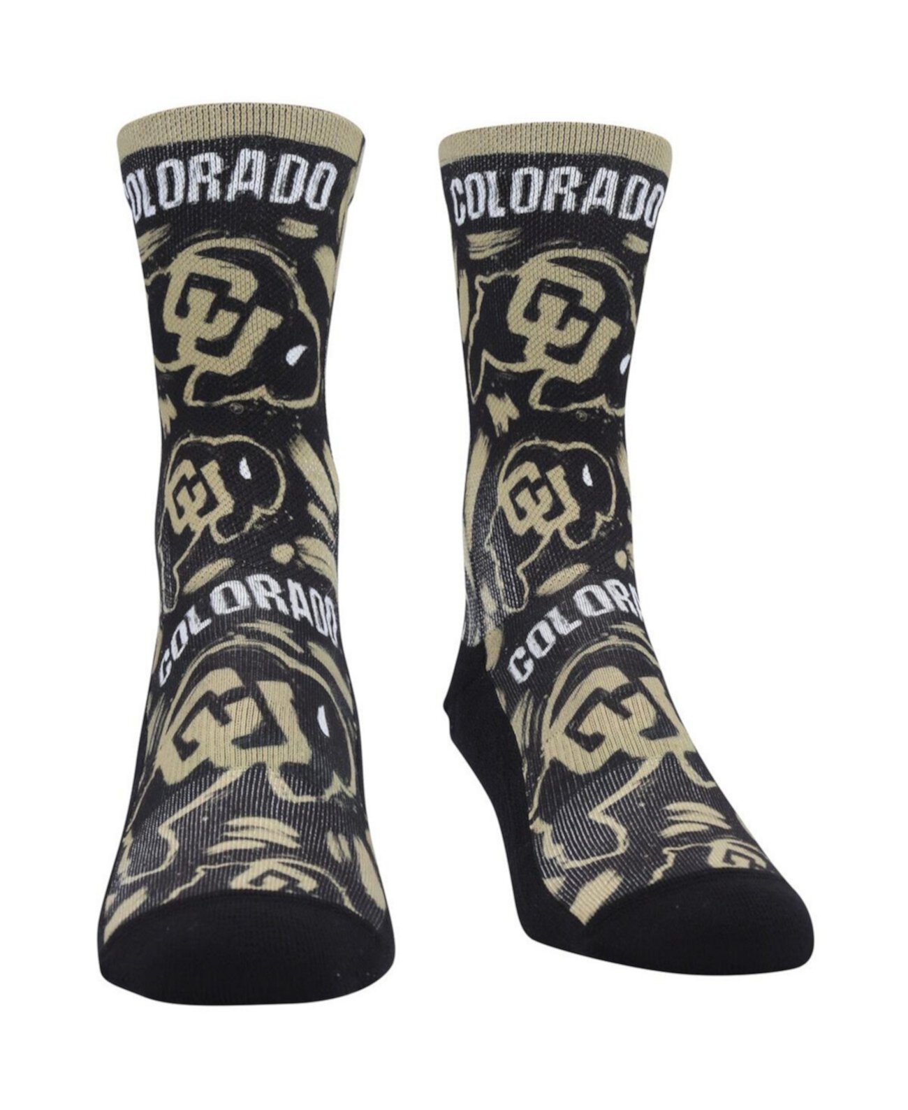  Носки Rock 'Em Colorado Buffaloes Allover Logo and Paint Crew Rock 'Em