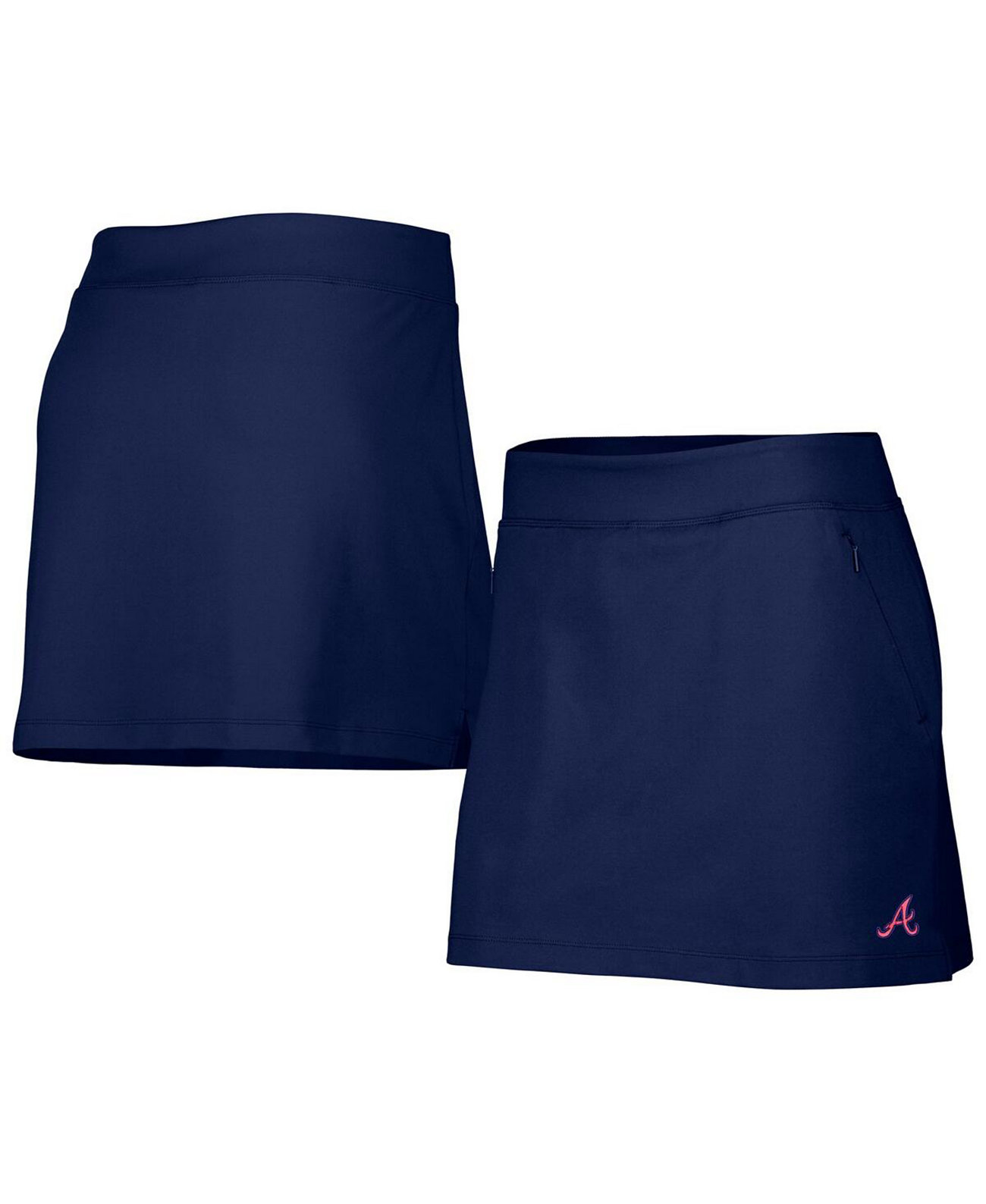 Women's Navy Atlanta Braves Aubrey Skort Tommy Bahama