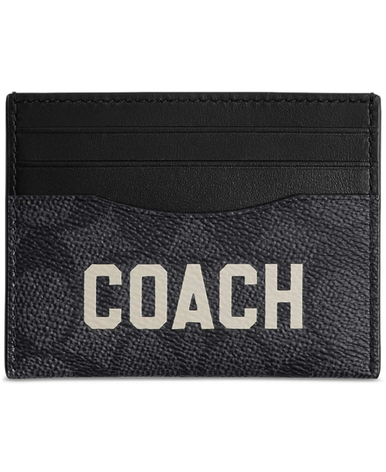 Men's Flat Logo Card Case COACH