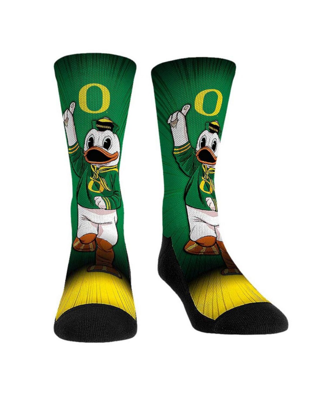 Унисекс носки Oregon Ducks Mascot с усиленной подошвой для спортивных занятий Rock 'Em