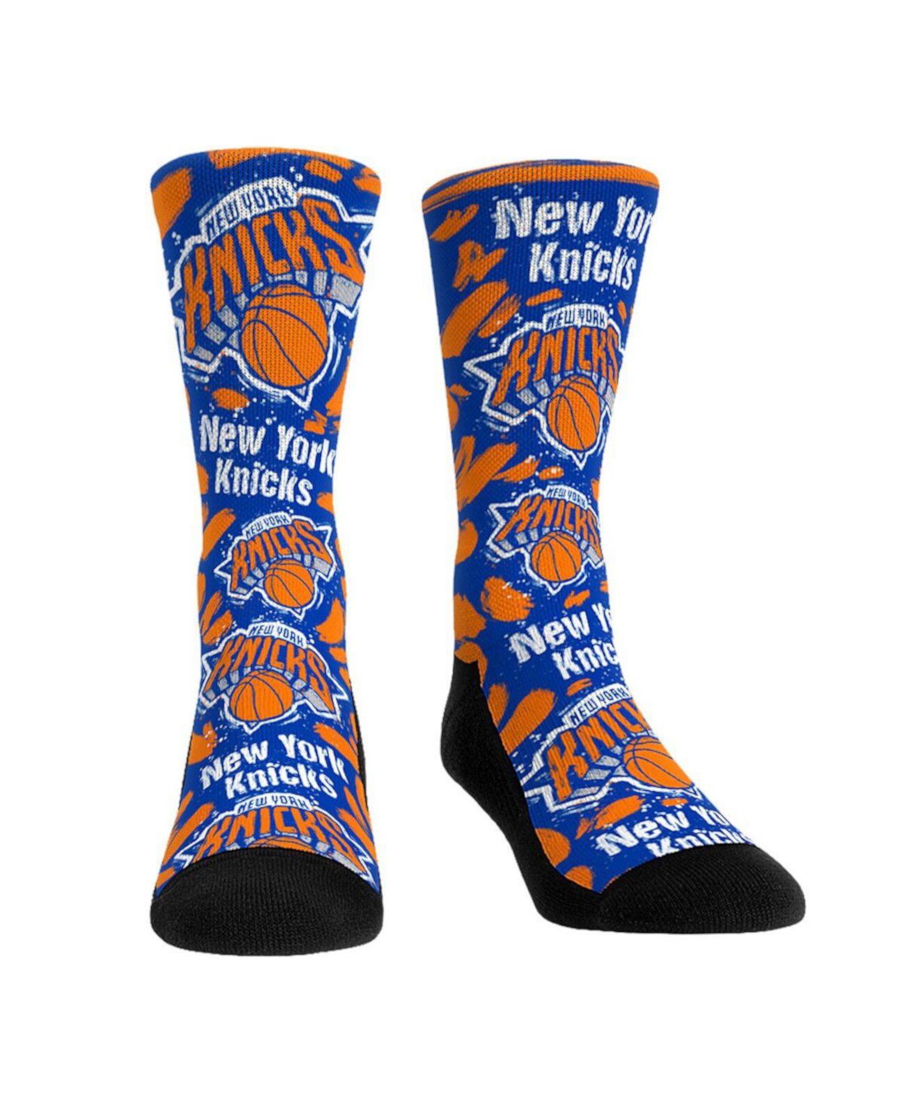  Носки Rock 'Em New York Knicks Оверлоготип и Рисунок Rock 'Em