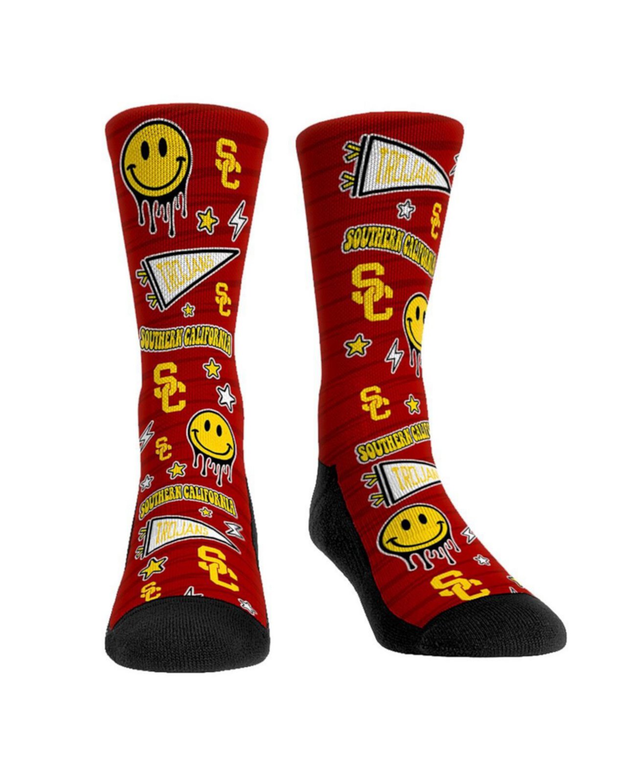  Носки Rock 'Em USC Trojans Smiley Stickers Rock 'Em