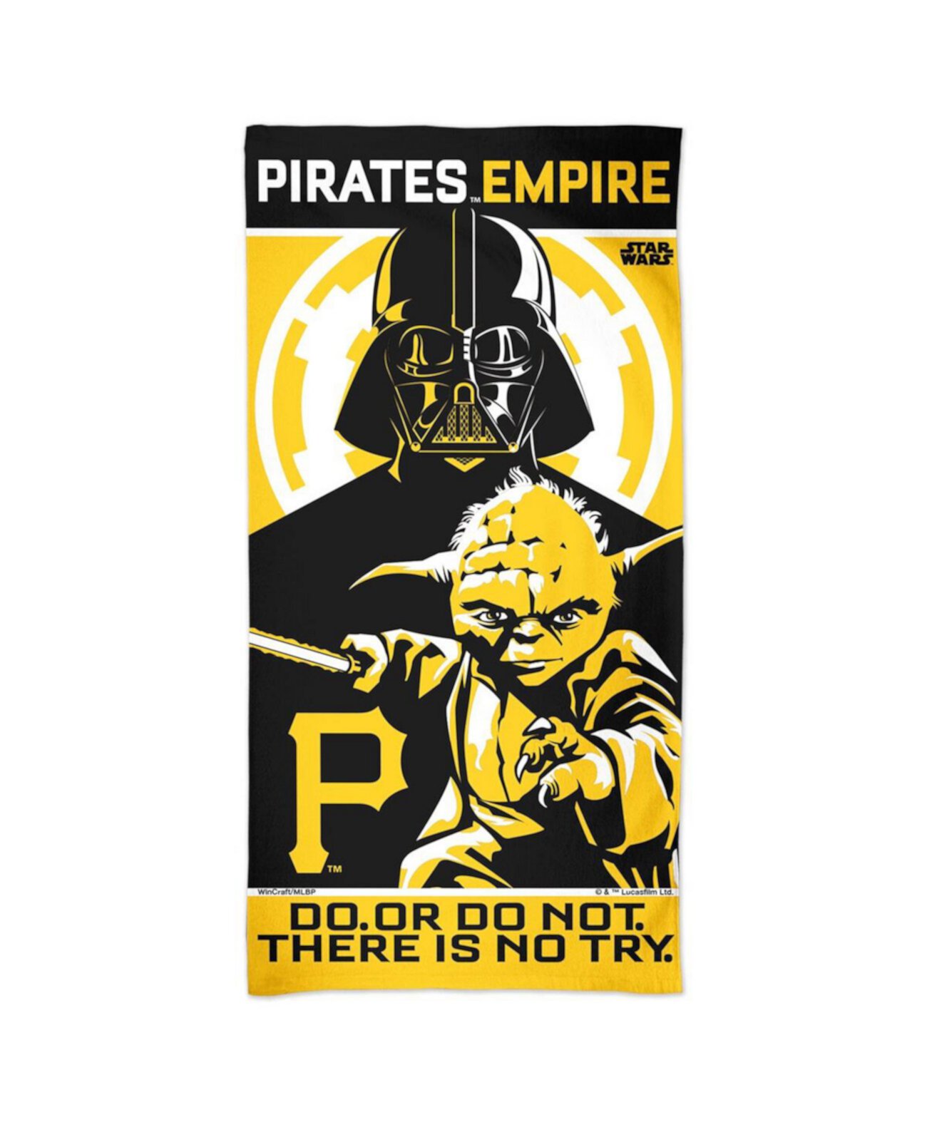 Pittsburgh Pirates 30'' x 60'' Spectra Star Wars Empire Beach Towel Wincraft