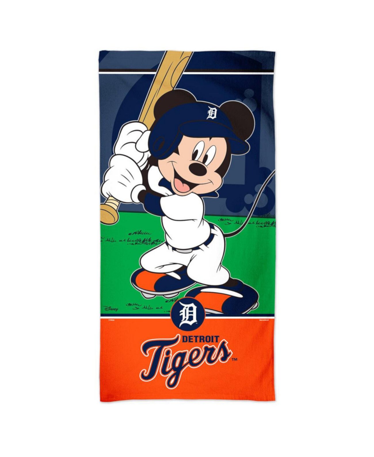 Detroit Tigers 30'' x 60'' Disney Spectra Beach Towel Wincraft