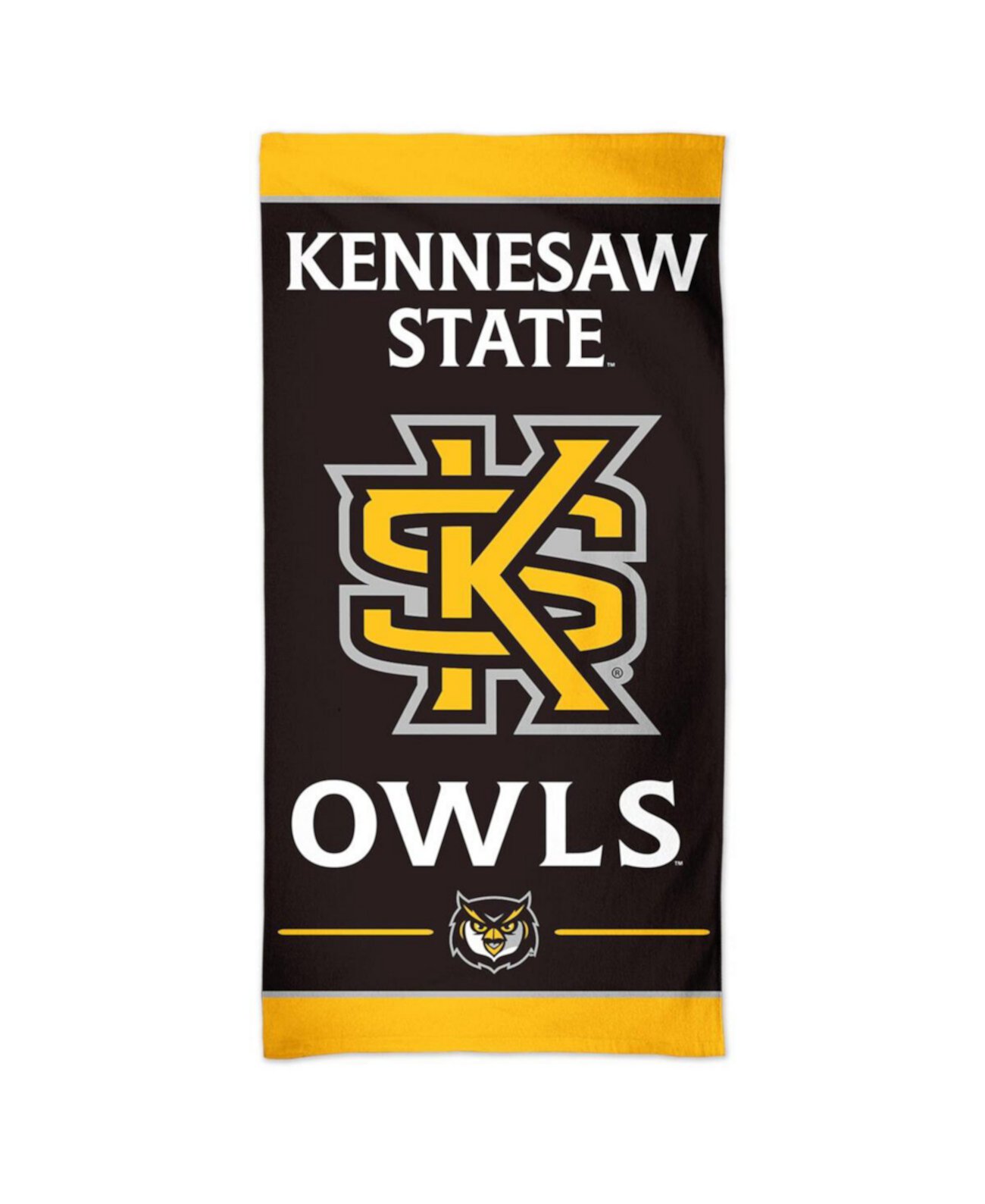 Kennesaw State Owls 30" x 60" Spectra Beach Towel Wincraft