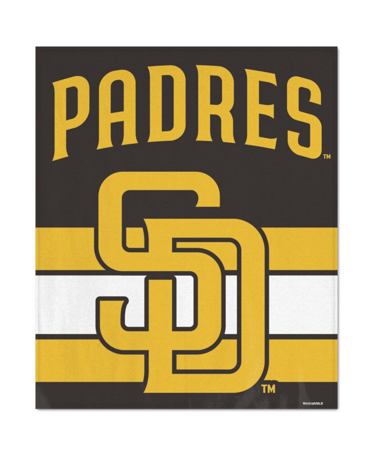 San Diego Padres Ultra Plush 50" x 60" Throw Blanket Wincraft
