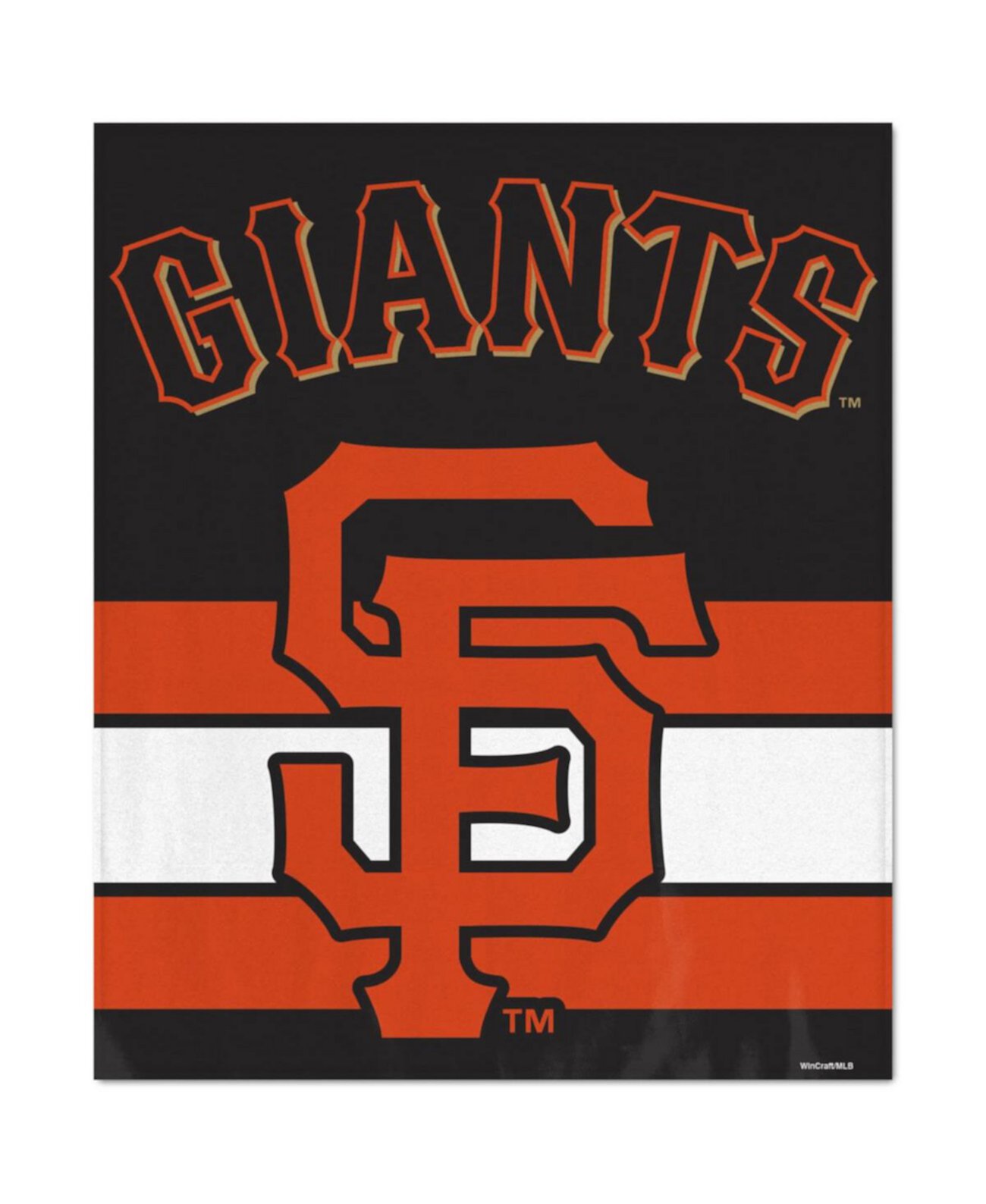 San Francisco Giants Ultra Plush 50" x 60" Throw Blanket Wincraft