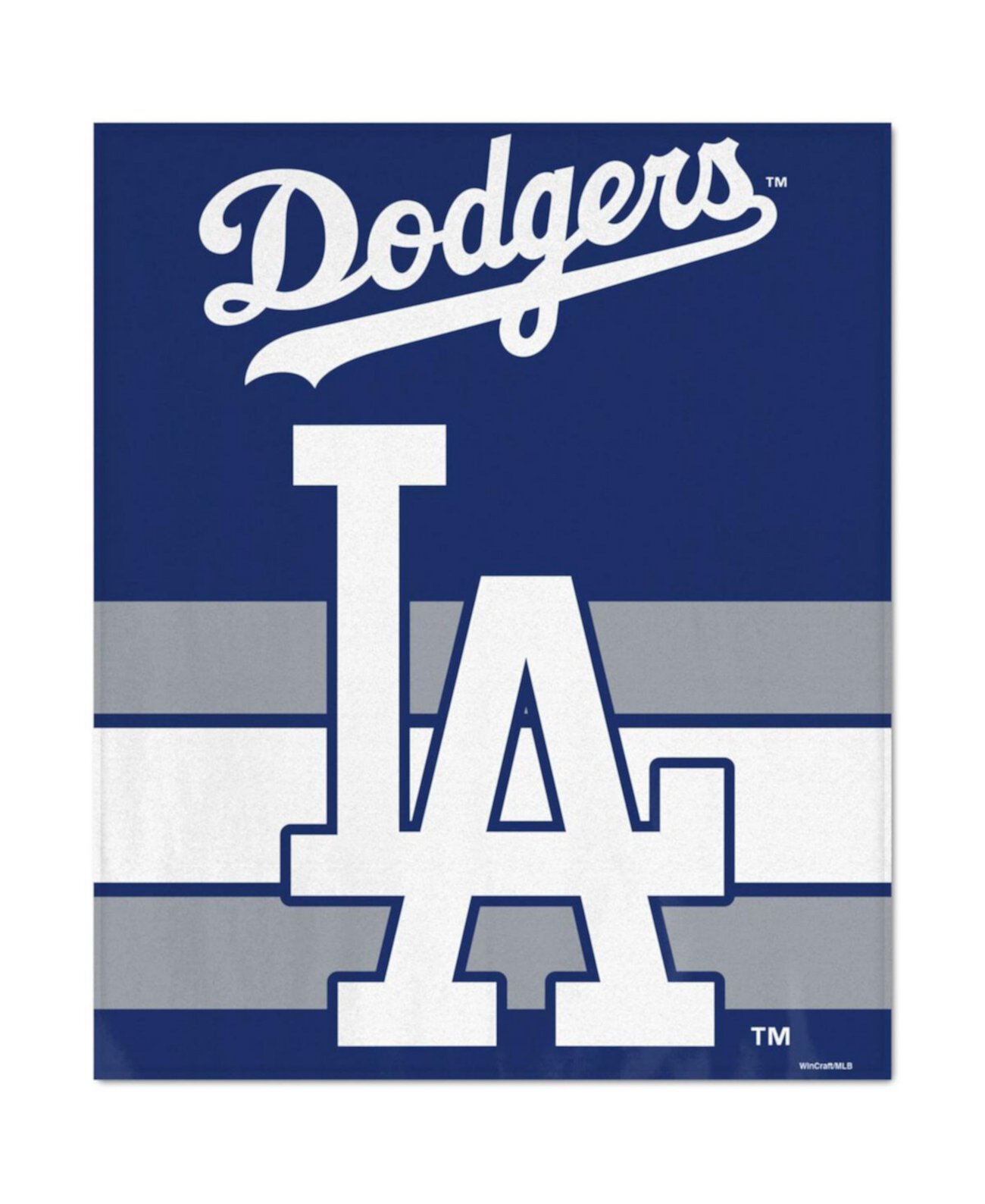 Los Angeles Dodgers Ultra Plush 50" x 60" Throw Blanket Wincraft