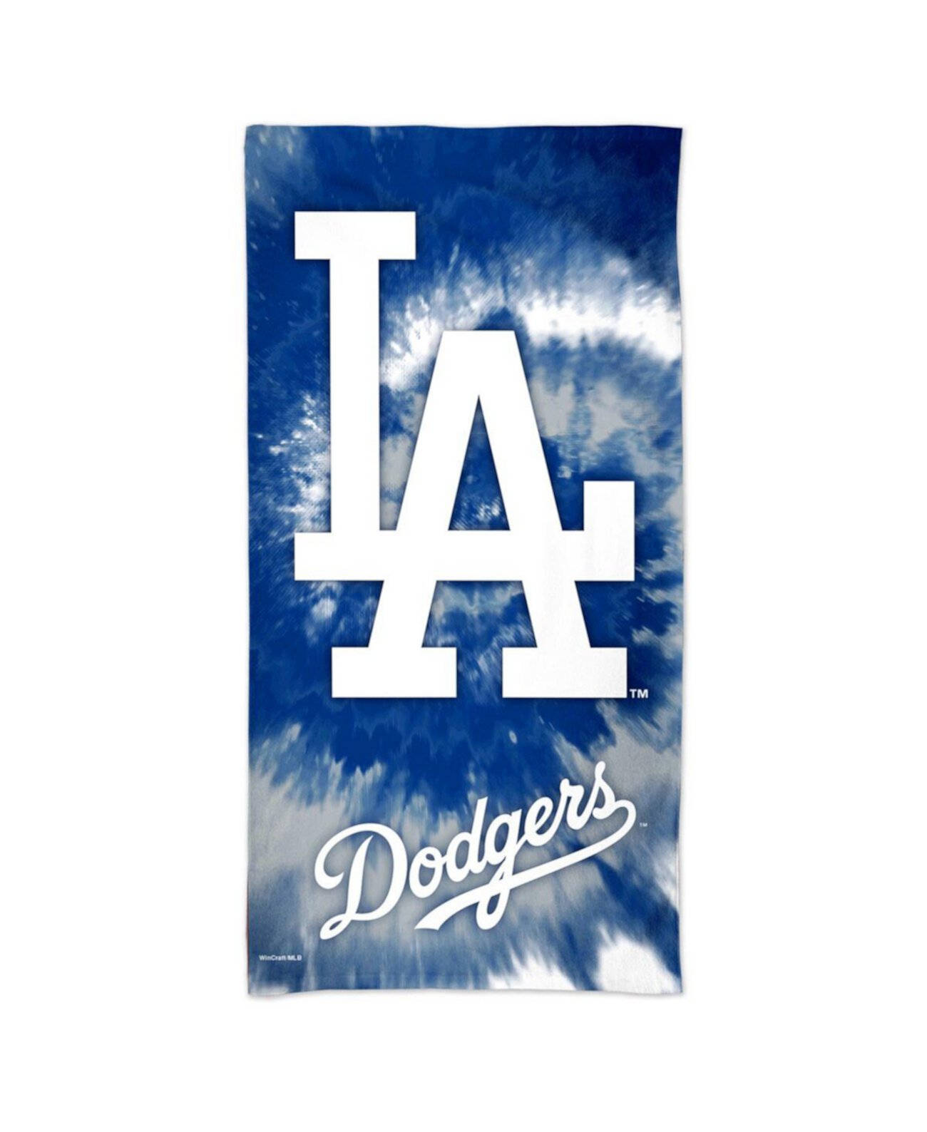 Los Angeles Dodgers 60'' x 30'' Tie-Dye Spectra Beach Towel Wincraft