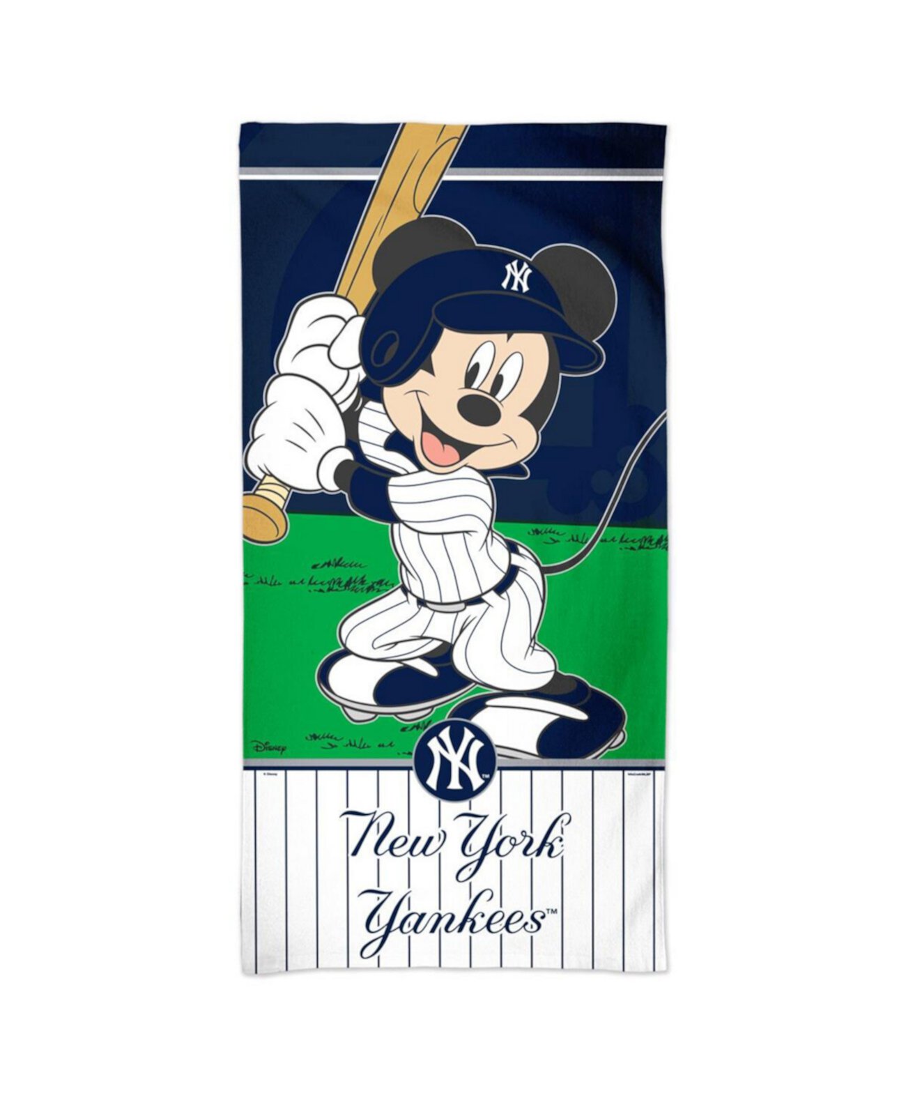 New York Yankees 30'' x 60'' Disney Spectra Beach Towel Wincraft