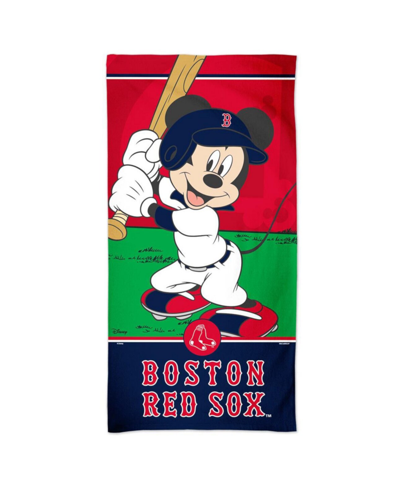 Boston Red Sox 30'' x 60'' Disney Spectra Beach Towel Wincraft