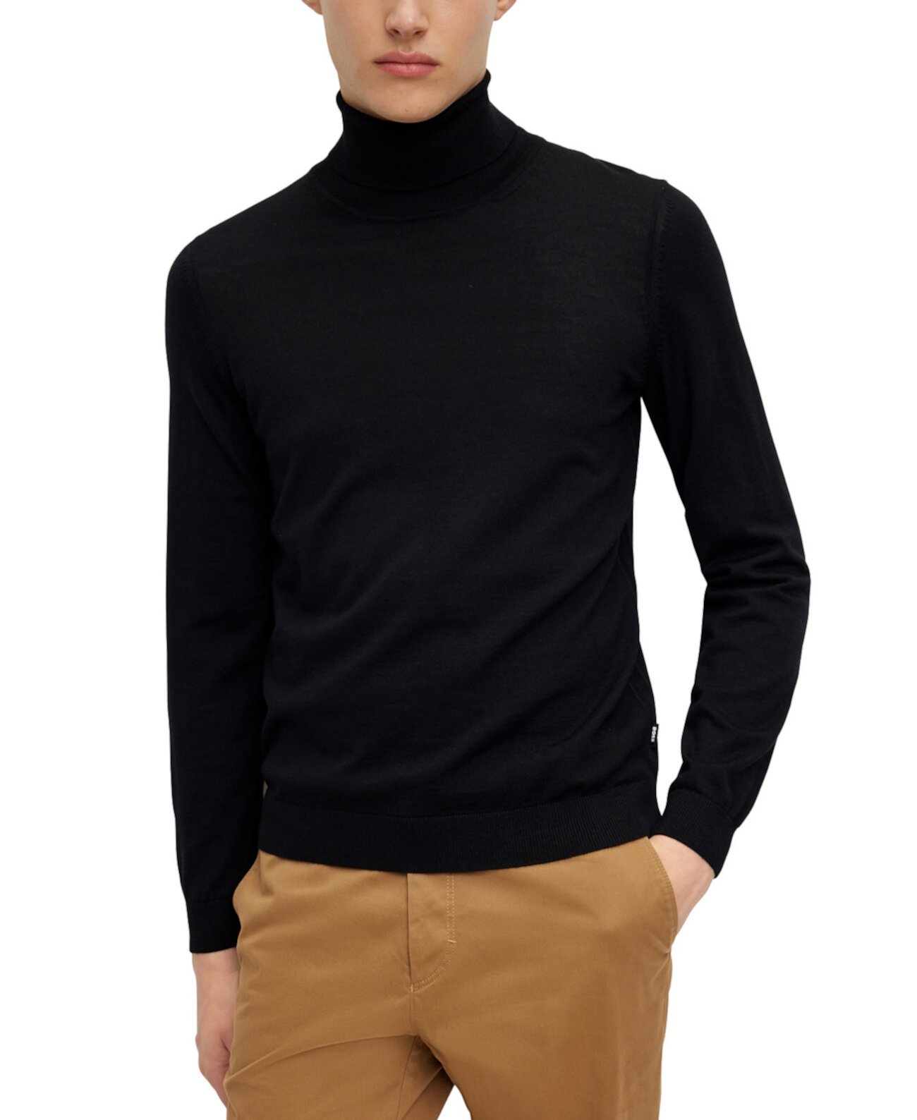 Men's Slim-Fit Rollneck Sweater BOSS