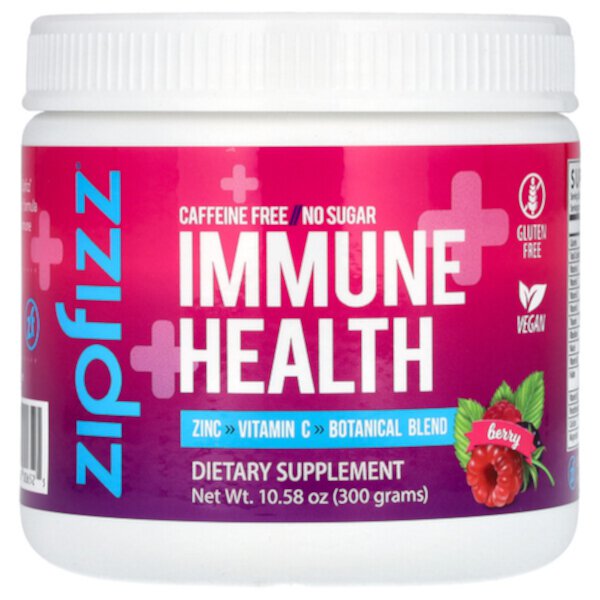 Immune Health, Caffeine Free, Berry, 10.58 oz (300 g) Zipfizz