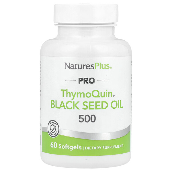 Pro ThymoQuin®, Black Seed Oil 500, 60 Softgels NaturesPlus