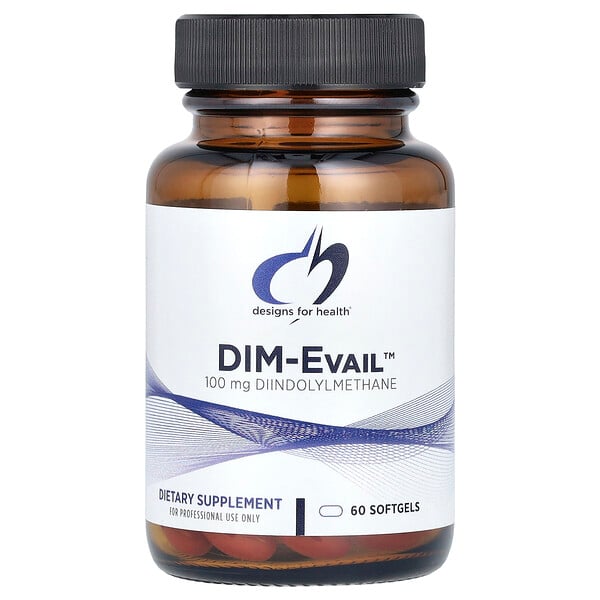 DIM-Evail™, 100 mg, 60 Softgels Designs for Health
