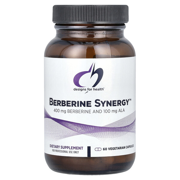 Berberine Synergy™, 60 Vegetarian Capsules Designs for Health