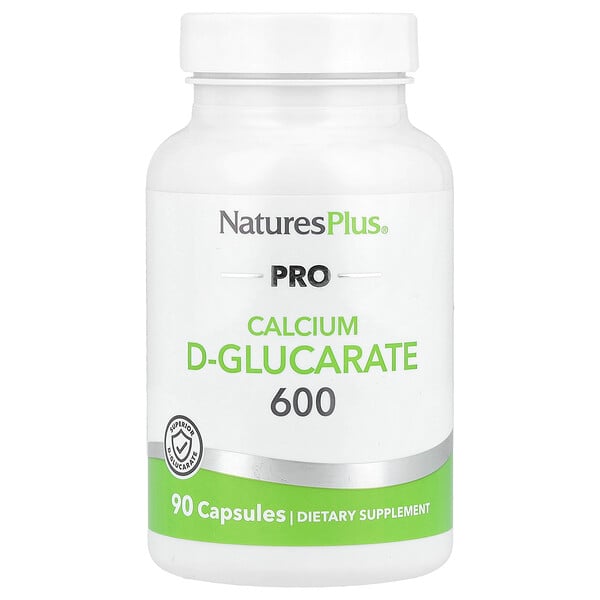 Pro Calcium D-Glucarate 600, 90 Capsules NaturesPlus