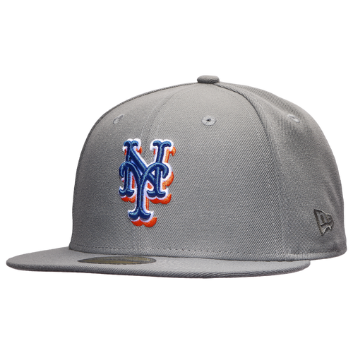 Кепка 59Fifty Fitted Mets из 100% полиэстера для активного отдыха и летних игр New Era