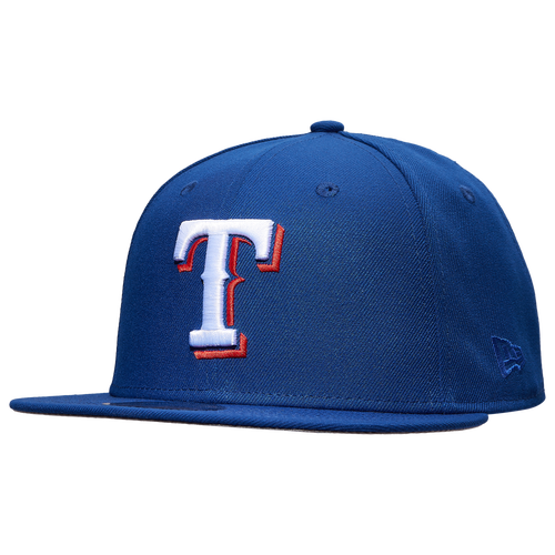 Бейсболка Rangers 59Fifty, регулируемая, 100% полиэстер, идеальна для игр New Era