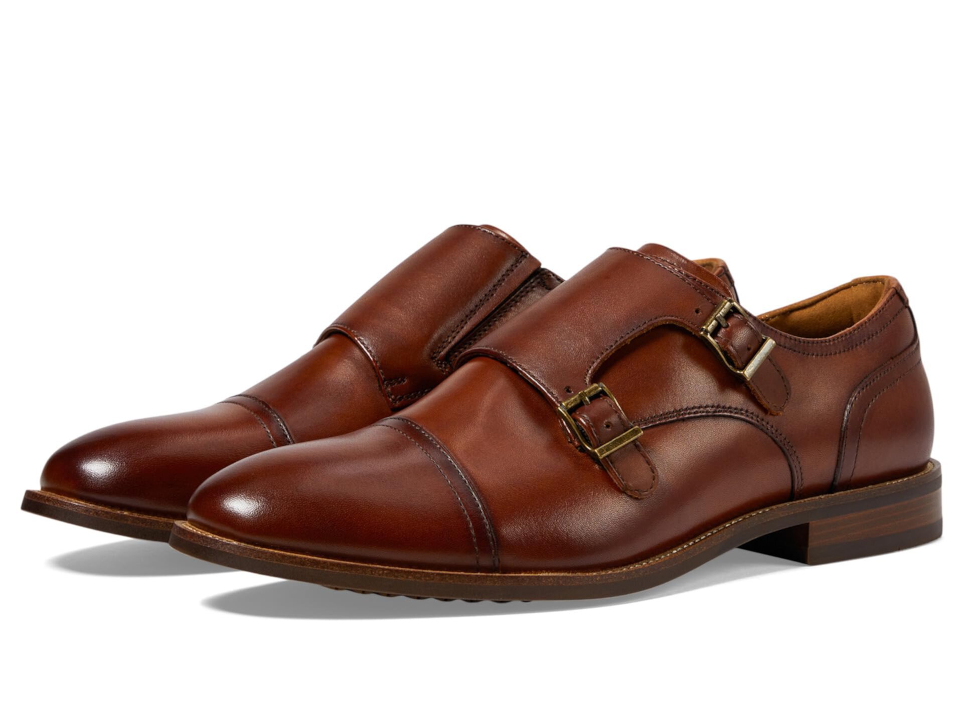 Мужские Оксфорды Florsheim Rucci Cap Toe Double Monk Florsheim