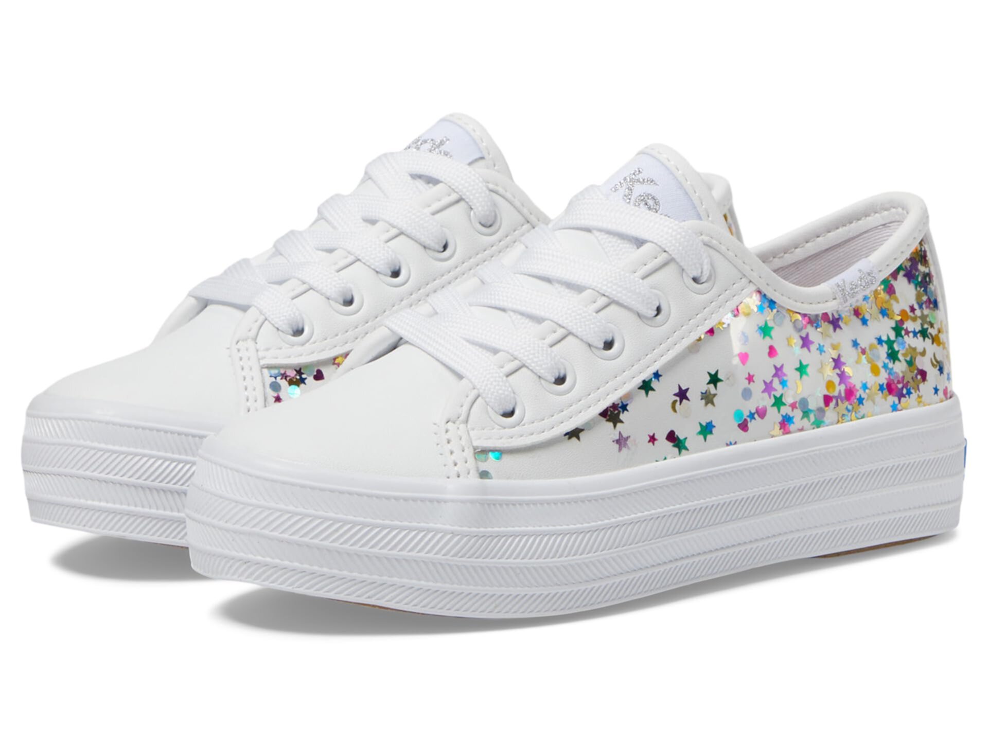 Кроссовки для девочек Keds Kids Triple UP-Glitter Under Glas Keds Kids