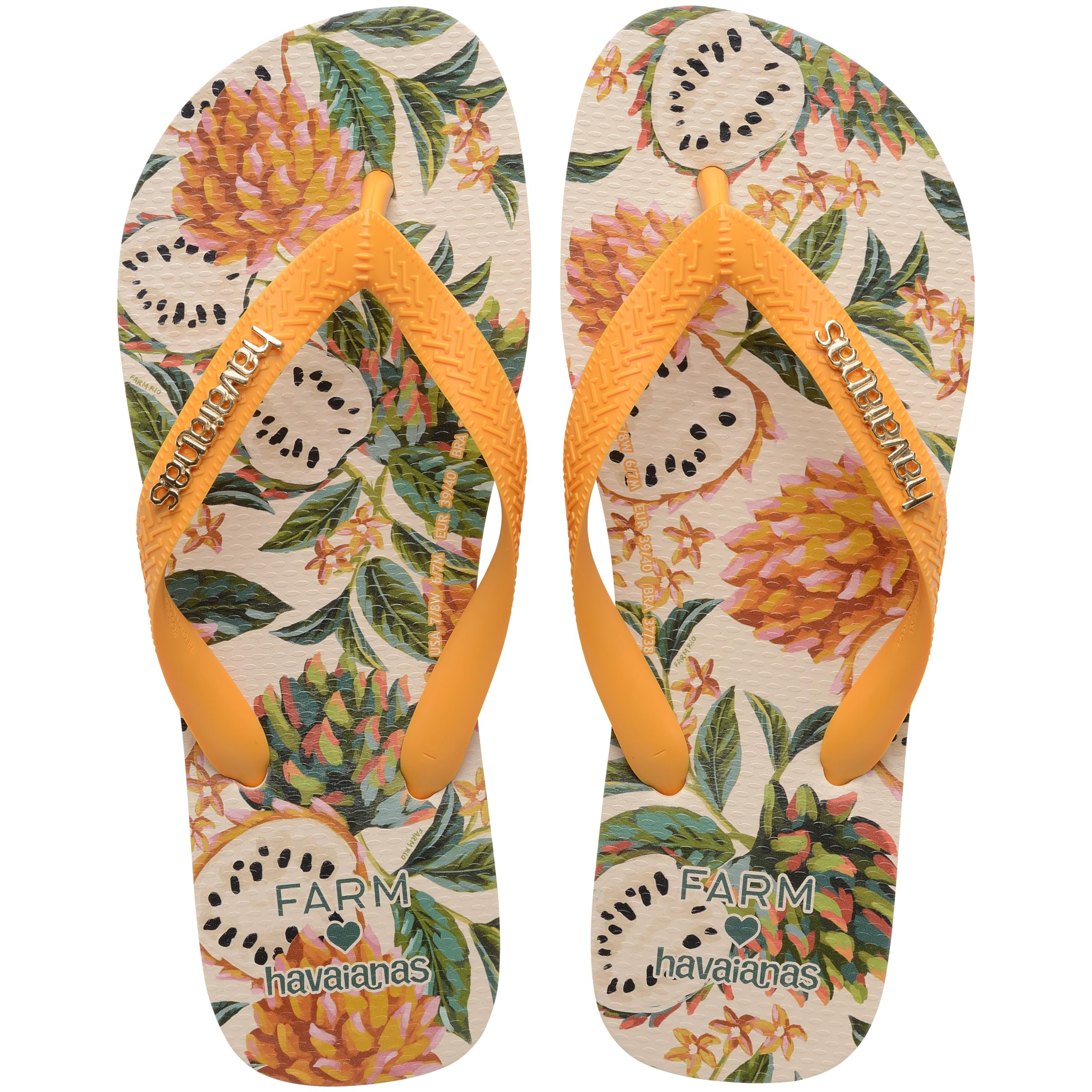 Женские Шлепанцы и вьетнамки Havaianas Farm Rio Biriba Havaianas