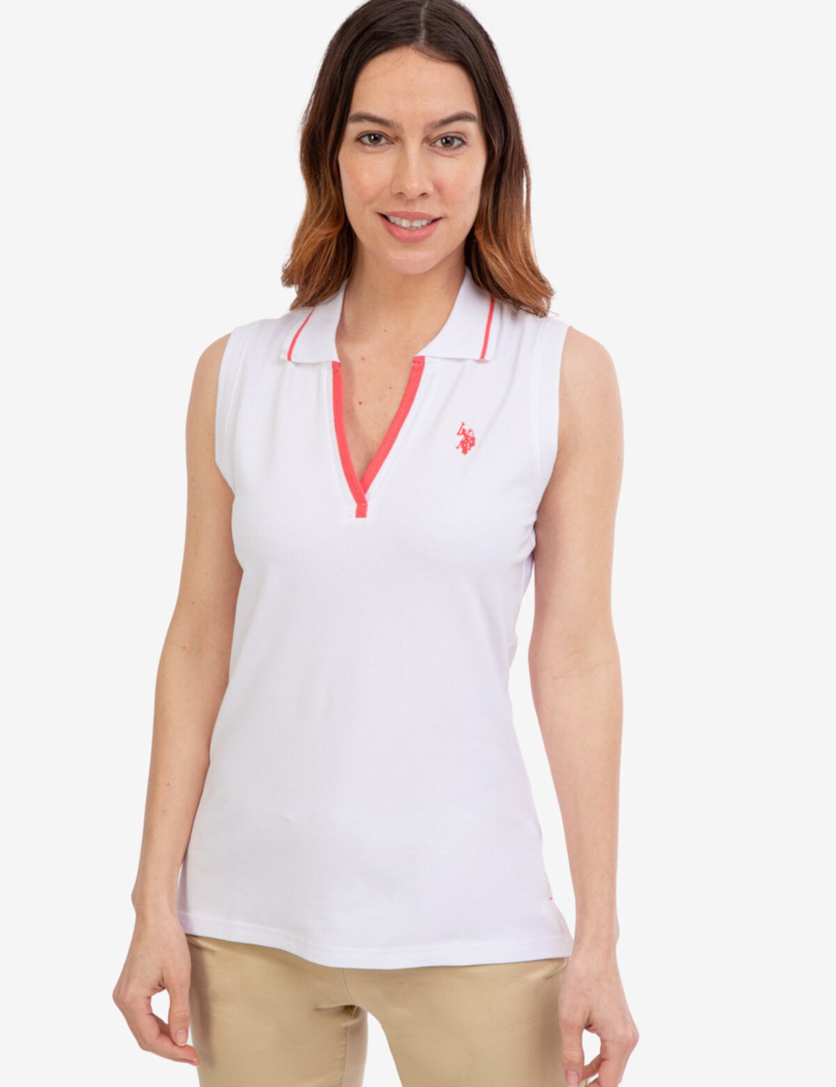 Женская Поло рубашка U.S. POLO ASSN. OPEN PLACKET U.S. POLO ASSN.