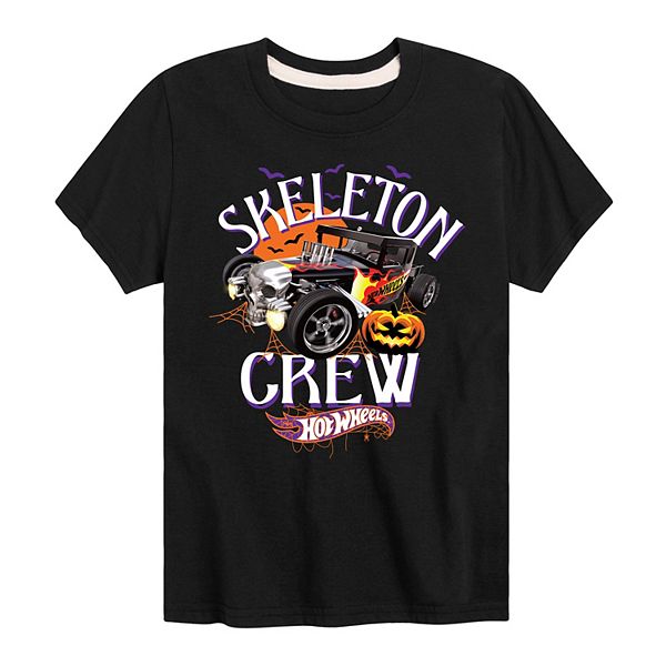 Детская Футболка Hot Wheels Skeleton Crew Graphic Tee Hot Wheels