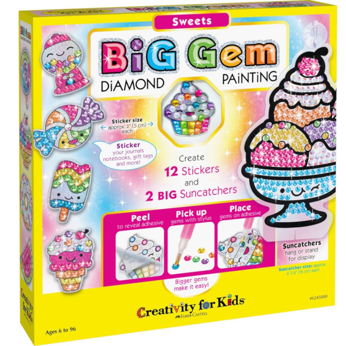 Creativity for Kids Big Gem Diamond Painting Sweets Art Kit Creativity for Kids