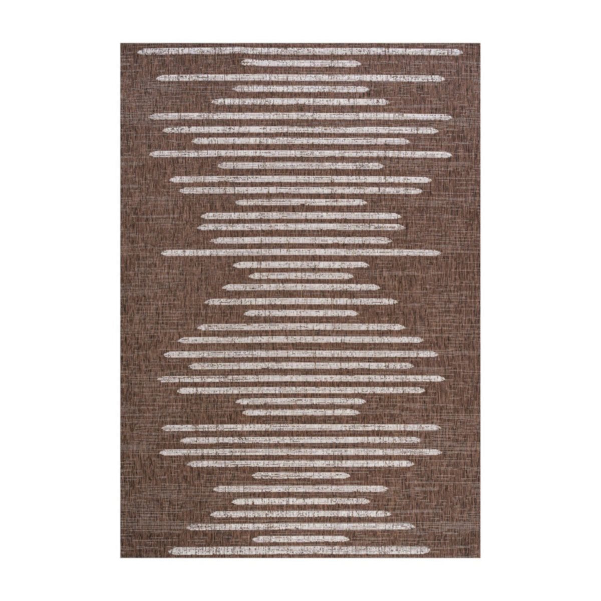 Zolak Berber Stripe Geometric Indoor/outdoor Area Rug Jonathan Y Designs