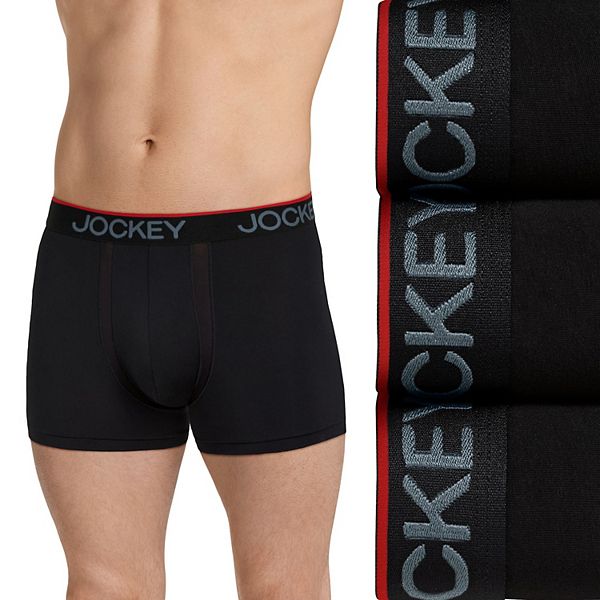 Мужские Боксеры Jockey 3-pack Chafe Proof Pouch Microfiber Trunk Jockey