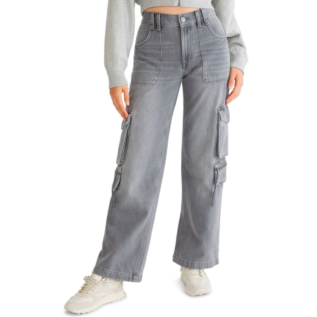 Детские Джинсы с высокой талией AEROPOSTALE Cargo Pants AEROPOSTALE