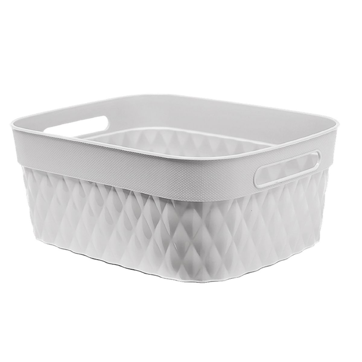 STARPLAST Small Rectangular Quilted Flex Basket STARPLAST