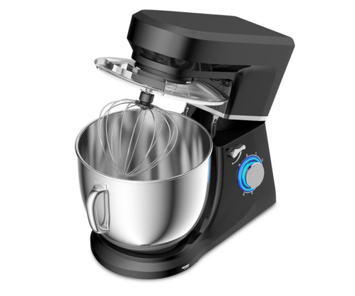 660 W 7.5 Quart 6 Speed Tilt-head Stand Mixer Slickblue