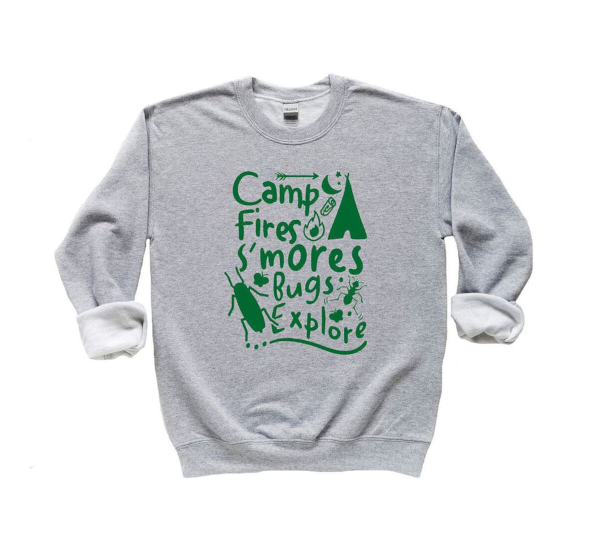 Свитер The Juniper Shop Для мальчиков Camp Fire S'mores Youth Graphic Sweatshirt The Juniper Shop