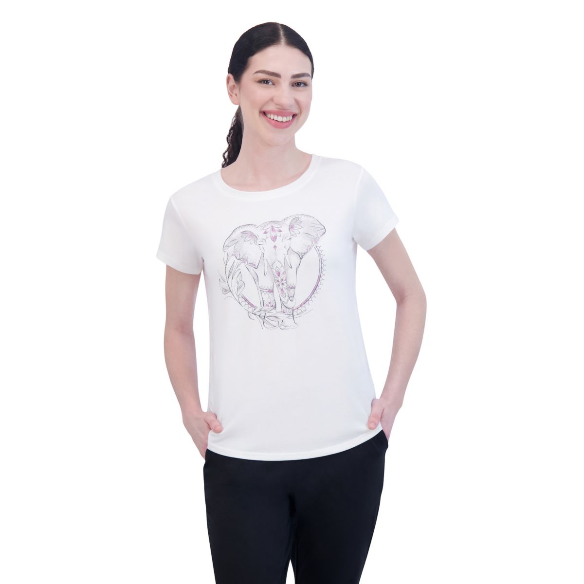 Women's Gaiam Mindful Graphic Tee Gaiam