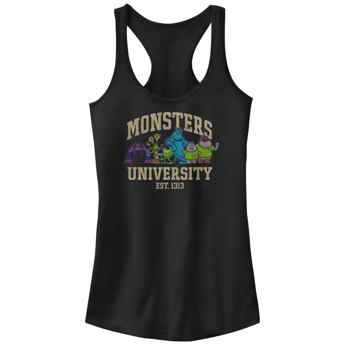 Disney / Pixar's Monsters University Est. 1313 Juniors' Racerback Tank Top Disney